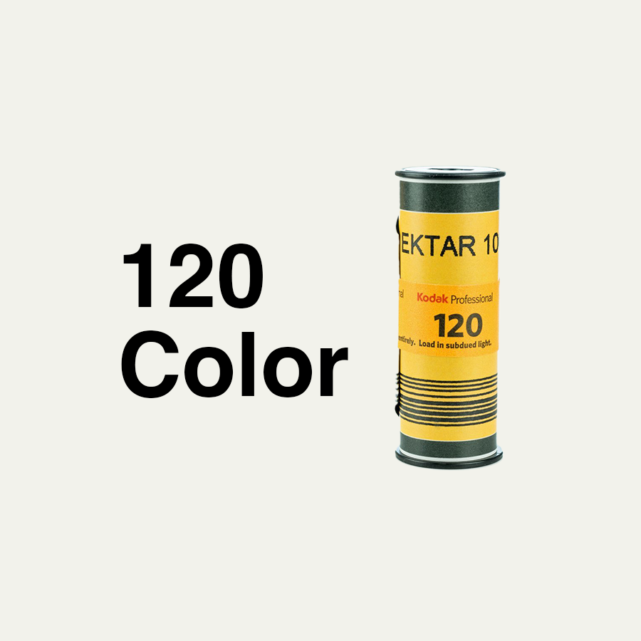 120 Mittelformat Farbfilm (C41) entwickeln