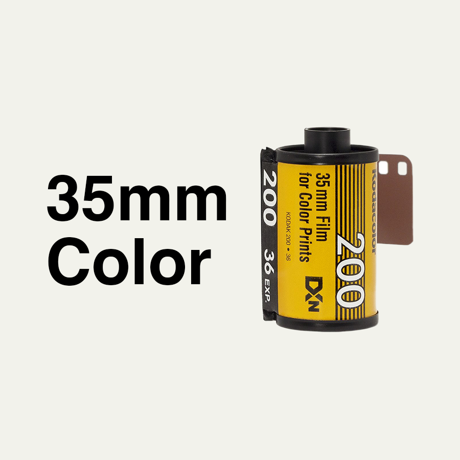 Develop and scan 35mm color film (C41)