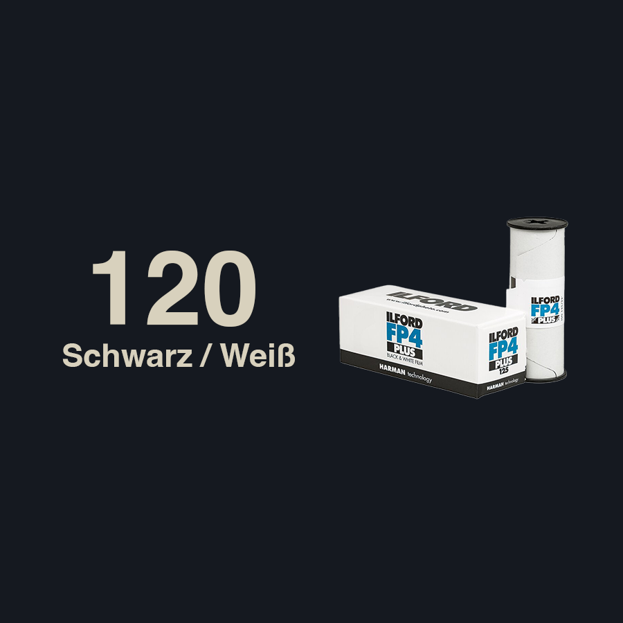 120 Mittelformat Schwarz/Weiß