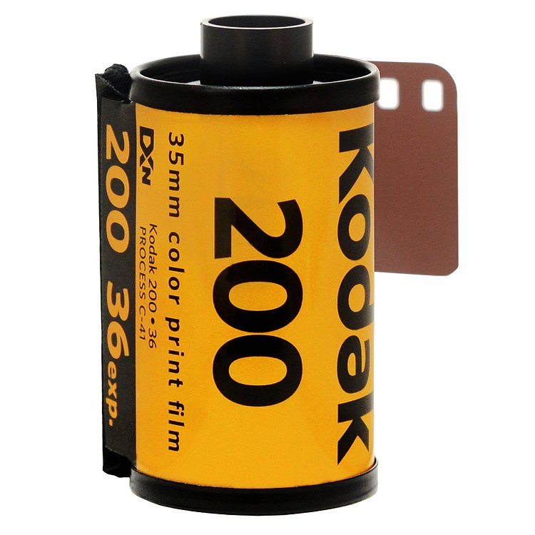 KODAK GOLD 200 / 35mm Farbnegativfilm / 36 Aufnahmen